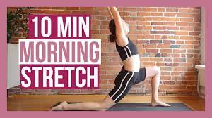 Practicing yoga in the morning can help you wake up and begin your day on the right foot. 10 Min Morning Yoga Stretch Best Yoga To Wake Up Youtube