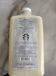 starbucks white chocolate mocha sauce