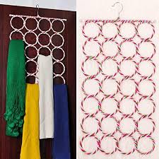 We bought many tie racks but they didn't workout for us.:( ! Amazon Com 28 Circles Clothes Tie Scarf Rack Hanger Diy Rack Holder Organizer Home Kitchen