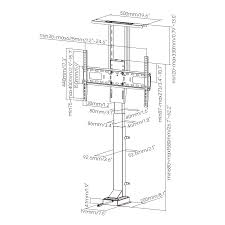 motorized tv lift stand supplier and