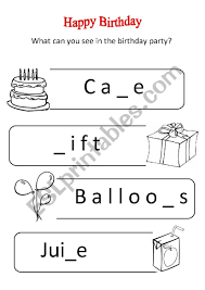 My Birthday Esl Worksheet By Colorful Butterfly