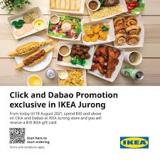 and dabao promotion for ikea food