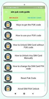 What exactly is a sim card? Sim Puk Code Guide For Android Apk Download