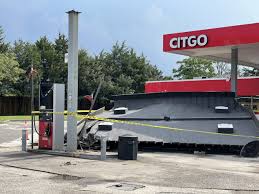 citgo gas station in henrico flies off