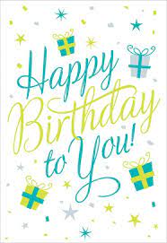 Check spelling or type a new query. Happy Birthday To You Birthday Card Greetings Island