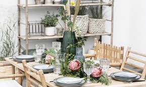 decorate your own spring dinner table