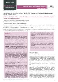 For whatever reason i've decided i don't want to use it any more. Https Www Aclr Com Es Clinical Research Prevalence Of Complications Of Sickle Cell Disease At Makkah Almukaramah Saudi Arabia 2017 Pdf