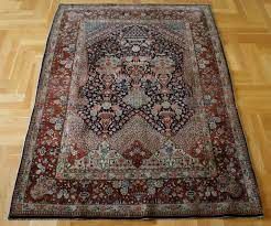 antique kashan carpet mehrabi 137 x 198