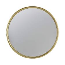 Round Framed Gold Mirror Circle Mirror