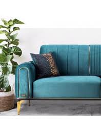 modern stainless steel sofa set for