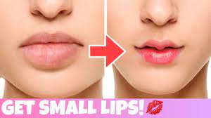 get small heart shaped lips with this