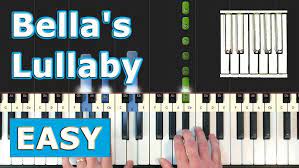 Why am i seeing this? Bella S Lullaby Piano Tutorial Easy Slow Twilight How To Play Synthesia Youtube