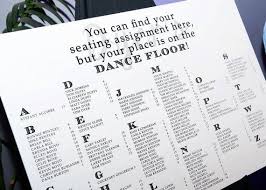 Modern Wedding Seating Chart Board Poster Diy You Can Find