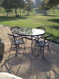 8mm termped glass patio tables