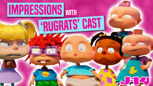 rugrats cast does impressions of tommy