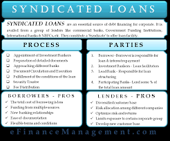 Syndicated Loan Meaning Parties Involved Process