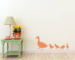 Ducks Family Wall Decal For Children