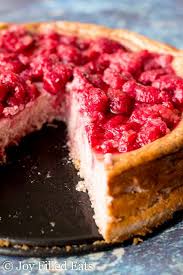 If not, cook the cheesecake an additional 5 minutes. Raspberry Cheesecake Joy Filled Eats
