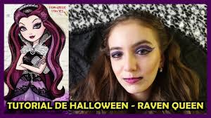 halloween maquiagem raven queen