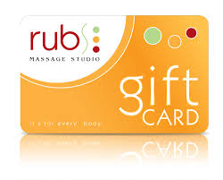 a gift card today for rubs mage