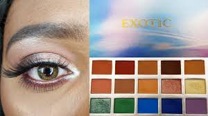 prism makeup exotic eyeshadow palette