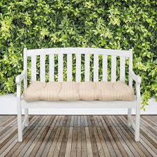 Rectangular Outdoor Patio Bench Cushion