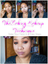 the baking makeup technique bake your