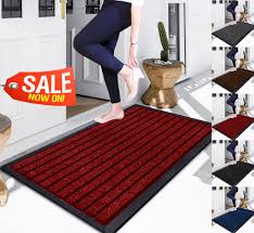 rubber backed door mat non slip indoor