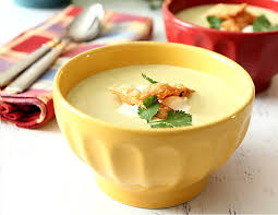 roasted poblano pepper and corn soup