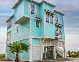 Texas Gulf Coast Beach House Home