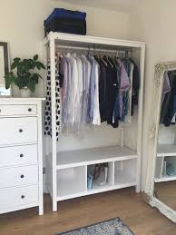 This is an ideal piece for small spaces because sliding door always save some and it features enough storage space. Ikea Pax Tall Wardrobe Novocom Top