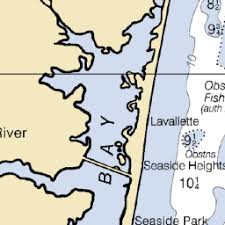 Map And Nautical Charts Of Toms River Nj Us Harbors