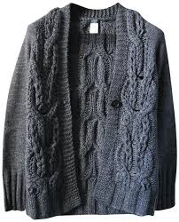 Bulky knit comfy casual oversized cardigan. J Crew Dark Grey Chunky Cardigan Size 00 Xxs Tradesy