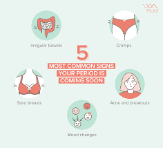 signs your period is coming soon in