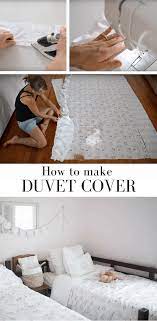 how to make a duvet cover farmhouse