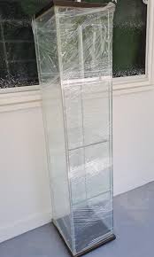 1 x ikea glass cabinet furniture