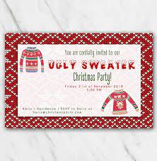 ugly christmas sweater party