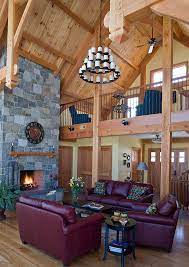 Cozy Timber Frame Homes With Fireplaces