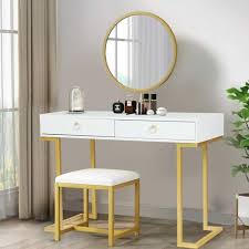 Dressing Table Makeup Vanity Table With