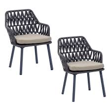 cape town outdoor dining chair set of