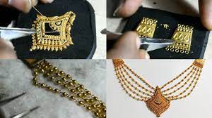 gold necklace making 24k pure gold