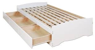 Prepac Mate S Platform Storage Bed With