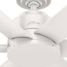 Indoor Outdoor Fresh White Ceiling Fan