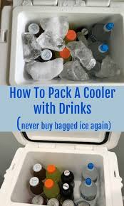 learn how to pack a cooler without