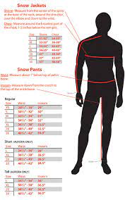 size chart fly racing mens snow gear
