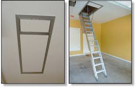 electric attic ladder one touch