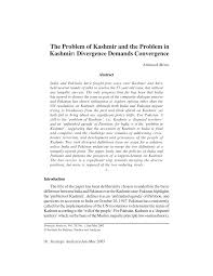 pdf the problem of kashmir and the problem in kashmir divergence pdf the problem of kashmir and the problem in kashmir divergence demands convergence