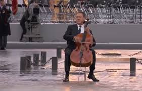 For other appearances check the ensemble's calendar. A Century After World War I Yo Yo Ma Plays Bach In Paris During A Ceremony At The Arc De Triomphe Intermezzo Classics
