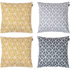 Geometric Print Outdoor Cushion First