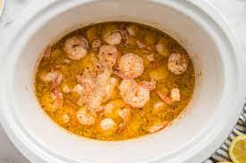 slow cooker shrimp sci the magical